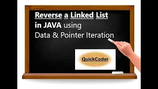 Reverse a Linked List in JAVA Both Data and Pointer Iterative