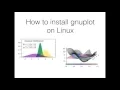 How to install gnuplot on Linux