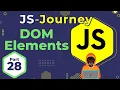 How to Create Update and Delete DOM Elements JavaScript Journey In Hindi Death Code