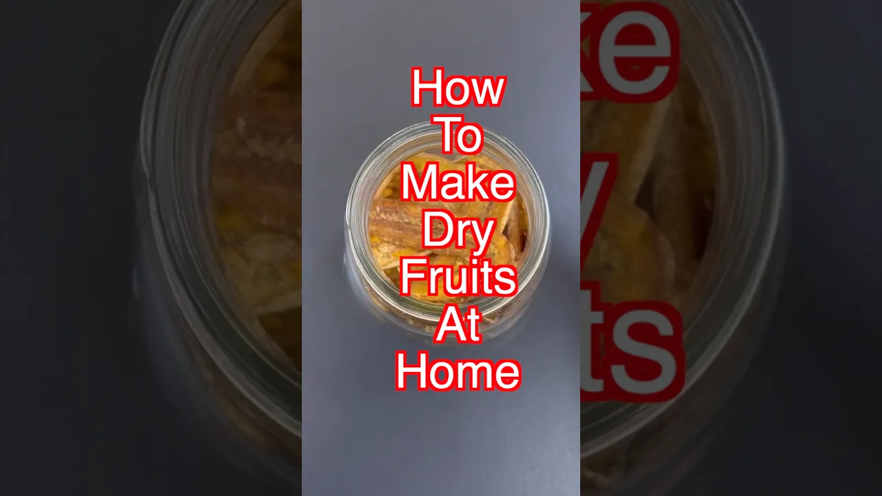How To Make Dry Fruits At Home - Homemade Dry Fruits   Skinny Recipes #recipe