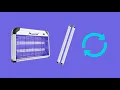 How To Change Bulb - Aspectek New Model 20W Bug Zapper