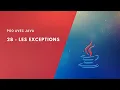 POO avec Java 28 - Gerer les Exceptions