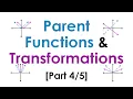 Parent Functions and Transformations Part