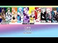 Lagu [IDOLiSH7 \u0026 TRIGGER] Gekijou [Full Color Codec Lyrics KAN/ROM/ENG]