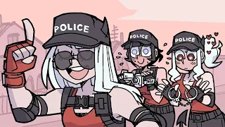 Helltaker Comic Dub Demon Girl Police Force