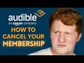 How to Cancel Your Audible Membership Tutorial