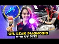 Diagnosing an Engine Oil Leak with UV Dye