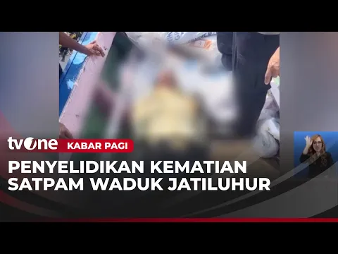 Polisi Belum Menetapkan Tersangka dalam Kasus Kematian Satpam di Waduk Jatiluhur
