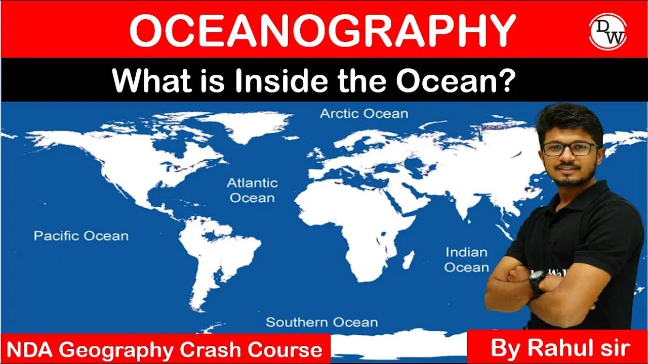 OCEANOGRAPHY, DEEP SEA PLAIN in One Shot || NDA Geography Crash Course