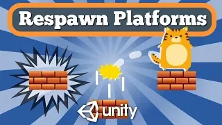 Unity 2D Tutorial How To Respawn Falling Platforms In Simple Platformer Game