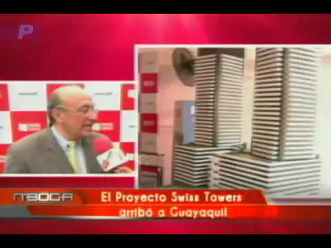 El proyecto Swiss Towers arribó a Guayaquil