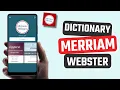 Best Merriam Webster Dictionary app for Android