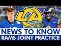 Rams-Saints Joint Practice Takeaways Terrance Ferguson Davante Adams SHINE Injury News