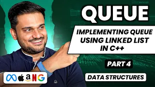 Implementing Queue using Linked List in C Queue Series Part 4