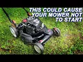 Fixing A Craftsman Mower That Won t Start When It s Hot
