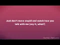 ScarLip - No Statements (Lyrics)