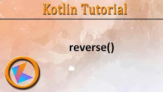 Kotlin Tutorial StringBuffer reverse