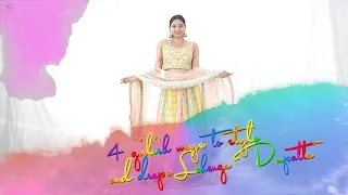 Holi party look- 4 girlish ways to style and drape dupatta you cannot miss