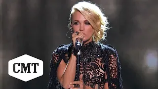 carrie underwood performs church bells at 2016 cmt music awards