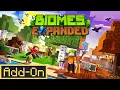 20 NEW Biomes Mobs Dungeons Minecraft Bedrock Add-On Biomes Expanded Add-On