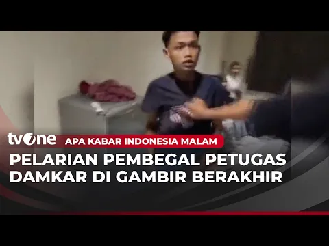 Polisi Tangkap Pelaku Begal Damkar di Gambir