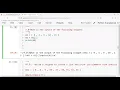 Simplified Python Chapter 7 Exercises Exercises 7 4 to 7 12 Lists and Tuples Urdu Hindi