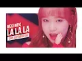 Download Lagu Weki Meki - La La La Line Distribution (Color Coded) | 위키미키 - 라라라