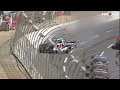 Layne Riggs BIG AIRBORNE CRASH in the 2023 Nascar Truck Series race at Atlanta