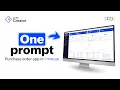 How to build a purchase order app with one prompt
