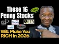 Top 16 Penny Stock Picks That Could EXPLODE in 2026