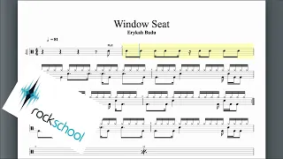 Download Window Seat Rockschool Grade 5 Drums MP3