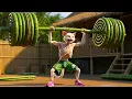 Download Lagu 💪🎋🔥The Ending When Skinny Cat Lifts Giant Bamboo Weights 💪🎋🔥