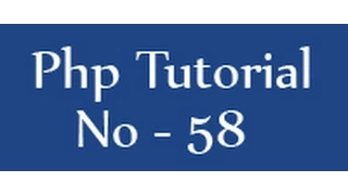 Php tutorials for beginners - 58