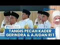 Lagu Tangis Pecah Ajudan Prabowo \u0026 Kader Gerindra saat Saksikan Pencapaian 1 Tahun Pemerintahan Prabowo