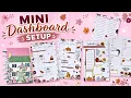 PLAN WITH ME MINI DASHBOARD KELLOFAPLAN PLANNER SETUP