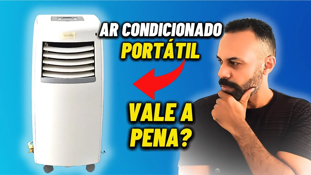 ⚠️NÃO COMPRE AR CONDICIONADO PORTÁTIL antes de VER ESTE VÍDEO. #testei #review #arcondicionado