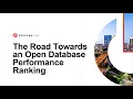 Dr Daniel Seybold Percona live Towards an Open Database Performance Ranking