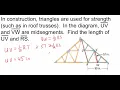 Geometry 5 1 Midsegment Theorem