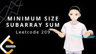Leetcode 209 - Minimum Size Subarray Sum JAVA Solution Explained