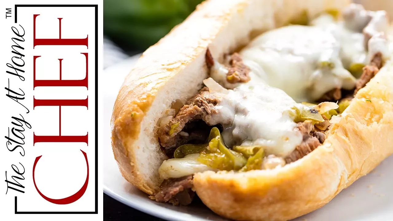 How to Make Slow Cooker Philly Cheese Steak Sandwiches   The Stay At Home Chef