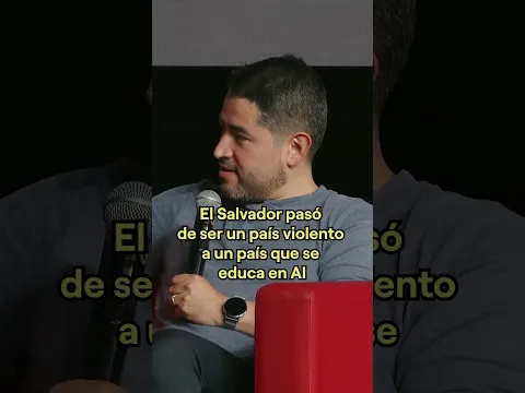 El Salvador pasó de ser un país violento a un país que se educa en AI