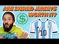 Is It Worth Buying Signed Soccer Jerseys Football Shirts Sports Memorabilia