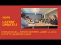 OCBSS Investigation Update What Happened at the Special Board Meeting