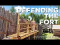 The Secret Behind Frontier Fort Defense Raised Shooting Platform Living History