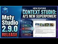 Studio 2 9 0 Release AND Context Studio