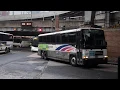 AM PM Rush Hour Mashup of New Jersey Transit Academy Bus Coach USA MTA etc Port Authority