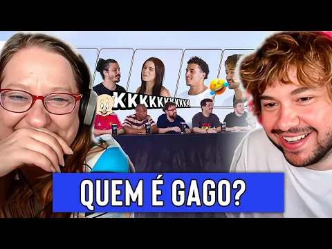 QUEM É GAGO? - React Aqueles Caras