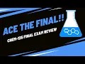 NJIT CHEM-125 Final Exam Review