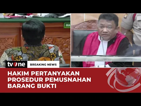 Saksi Ahli BNN: Barang Bukti Narkoba Harus Dimusnahkan