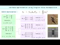 Low Rank Approximation using SVD - Example Problem